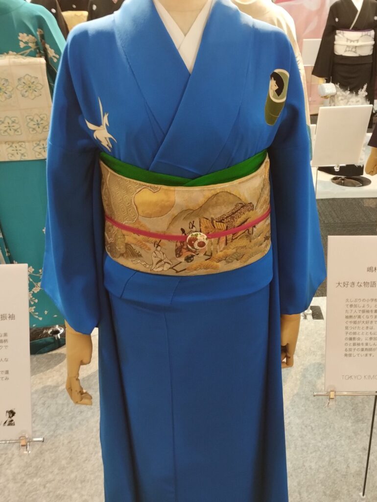 『竹取物語』モチーフの着物コーディネート