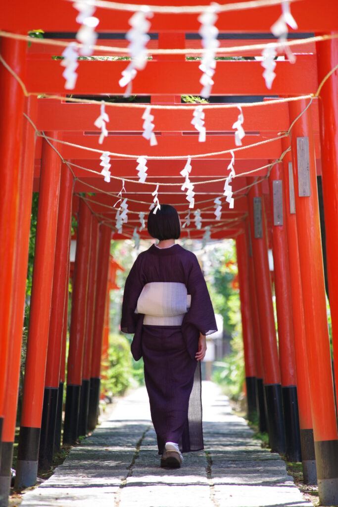 着物ポートレート