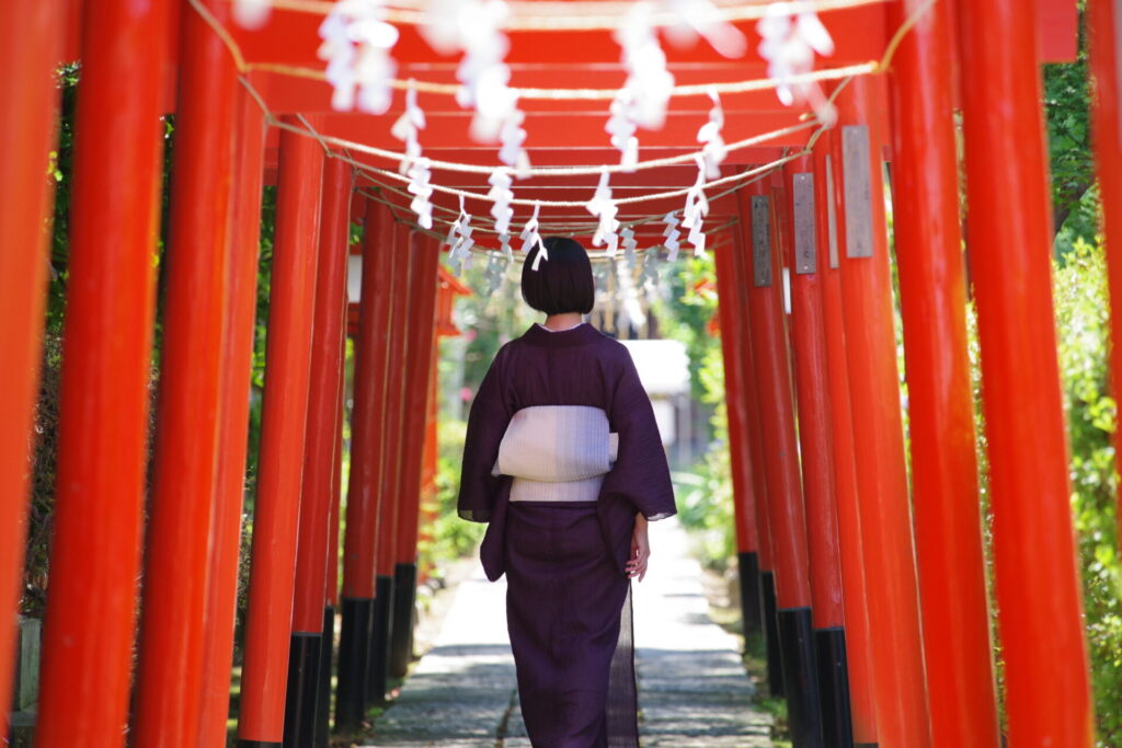 着物ポートレート