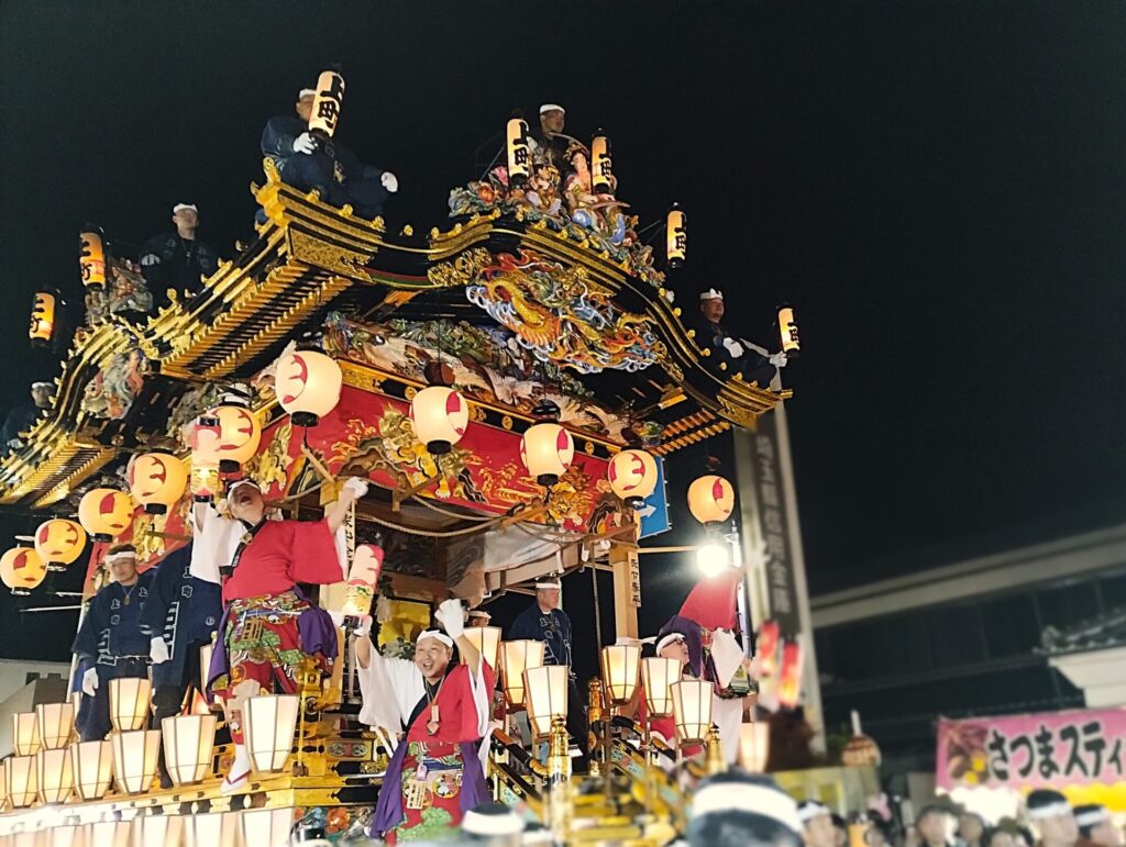 秩父夜祭の笠鉾・屋台（山車）