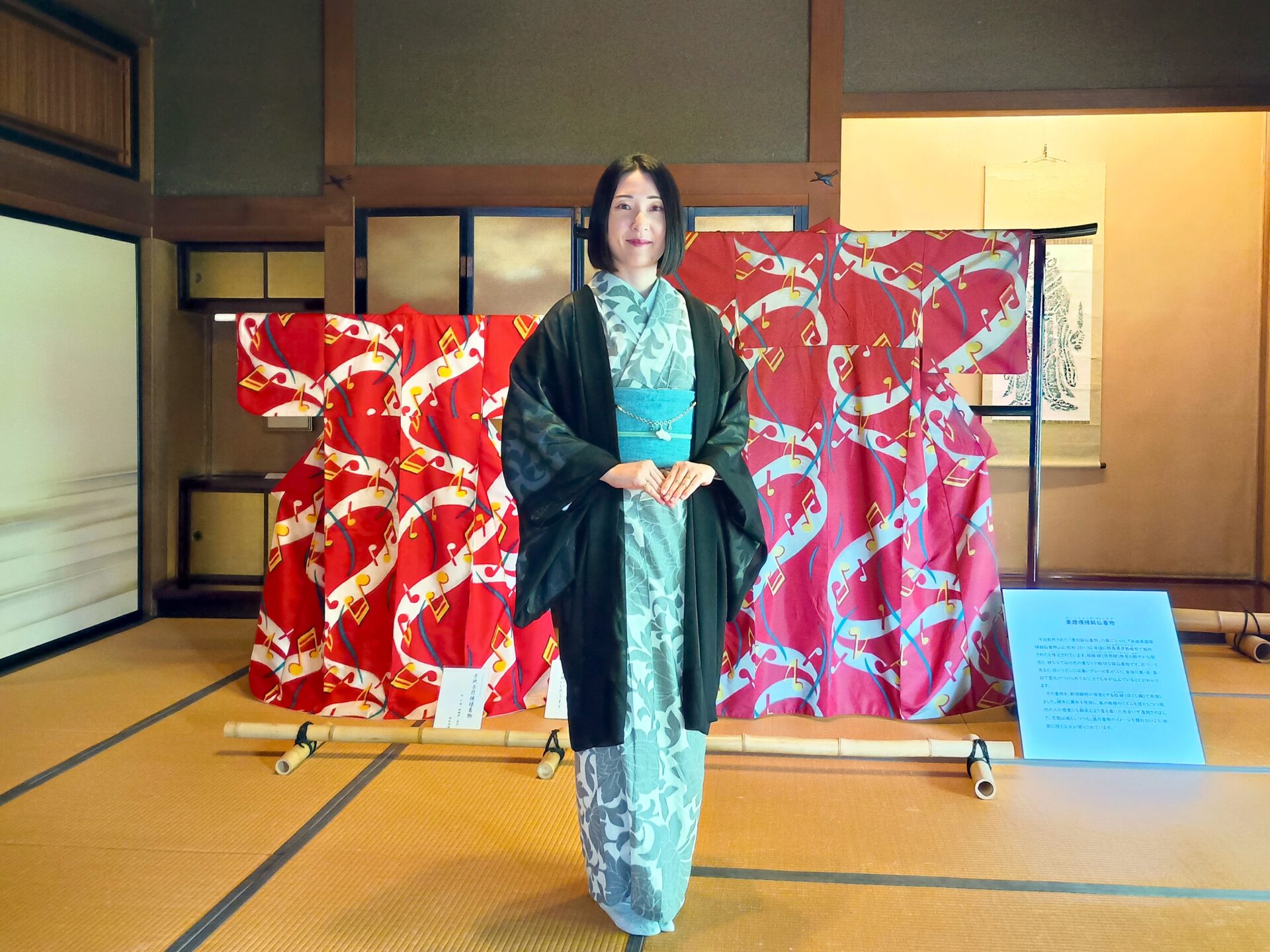 須坂クラシック美術館「復刻銘仙展―新啓織物のほぐし織―」へ行く【写真付レポート】