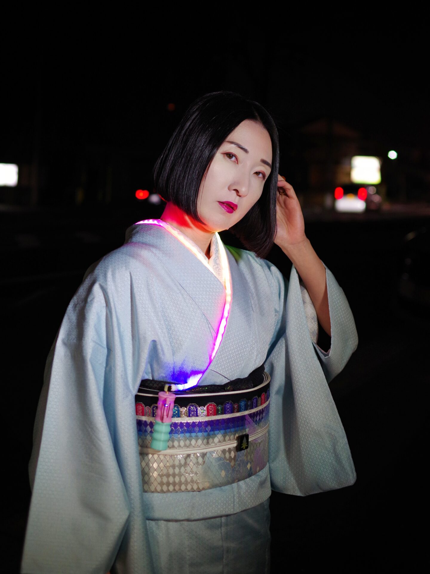 着物ポートレート「Light-Kimono 01」