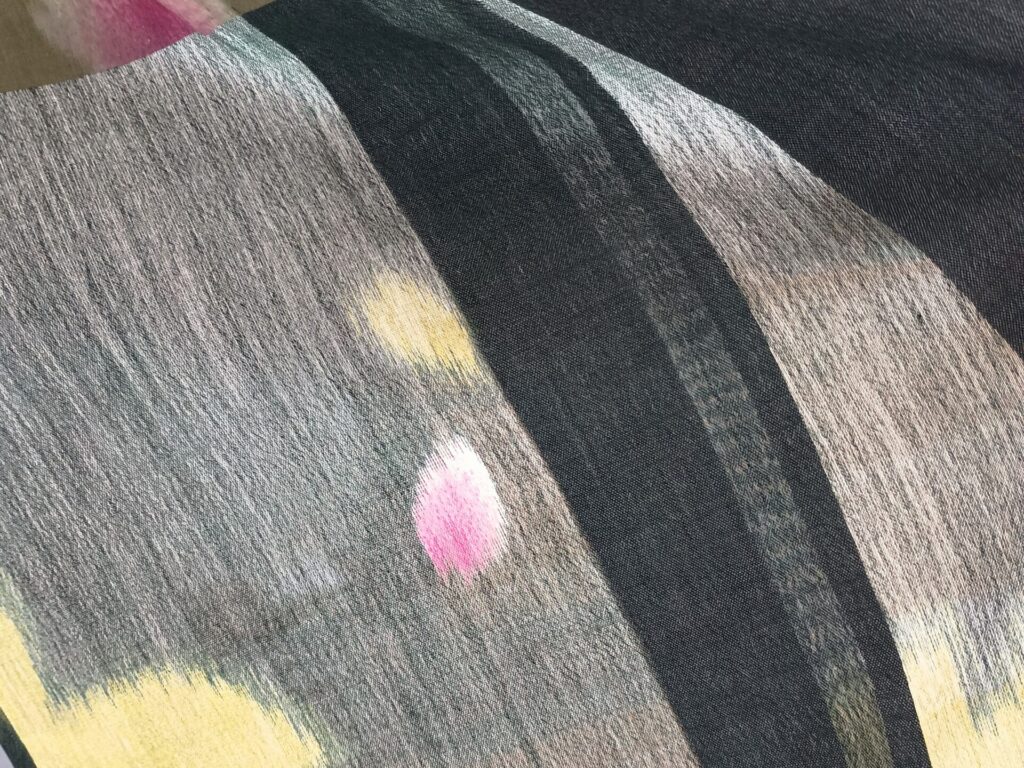 伊勢崎夏銘仙（ポーラ）の生地